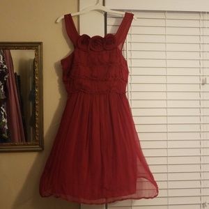 Burlapp Garnet Glow dress